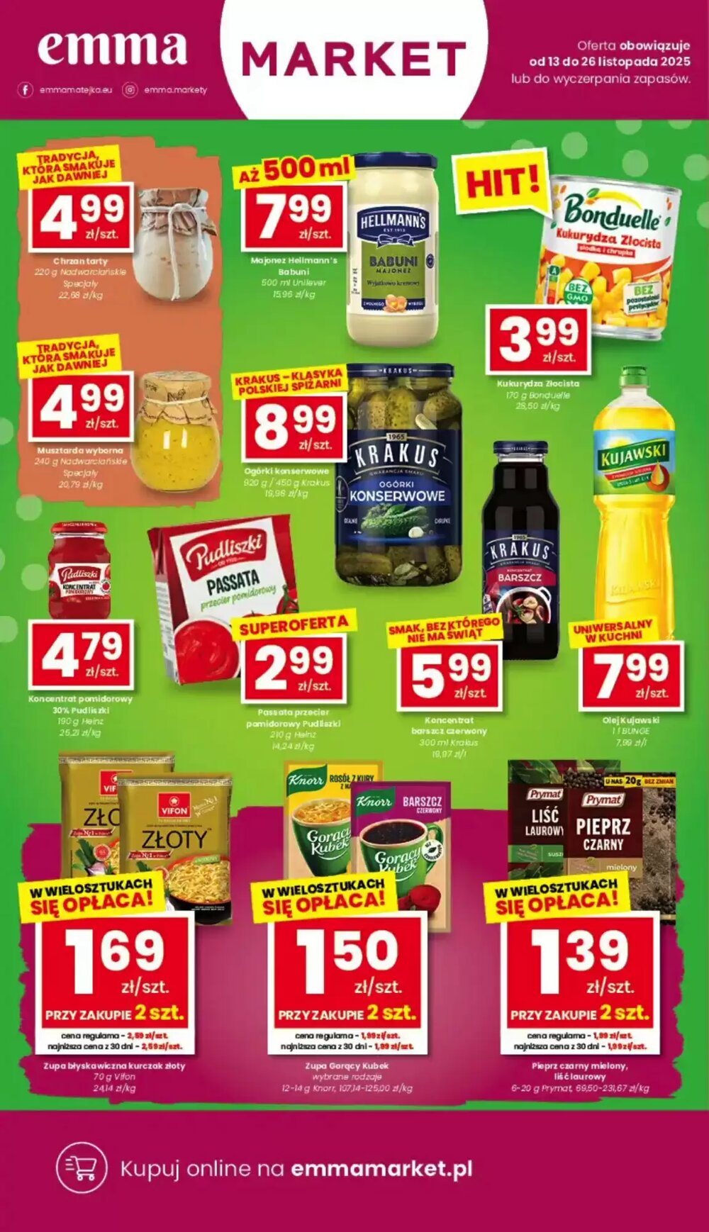 Gazetka promocyjna EMMA market  ważna od 13.11.2025 - Strona 9.