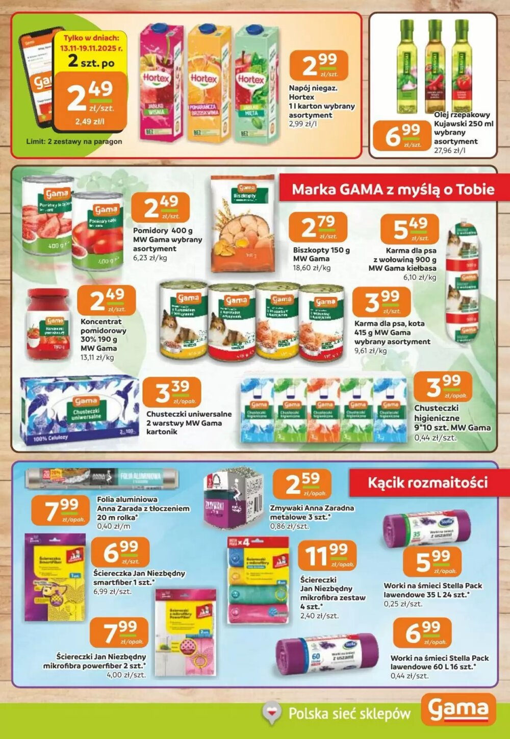 Gazetka promocyjna Gama  ważna od 13.11.2025 - Strona 9.