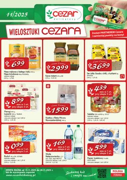 Gazetka promocyjna Cezar Delikatesy  ważna od 13.11.2025