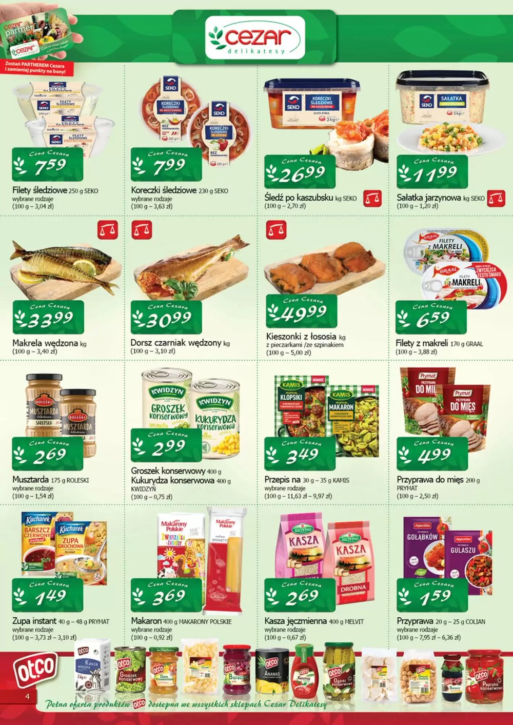 Gazetka promocyjna Cezar Delikatesy  ważna od 13.11.2025 - Strona 4.