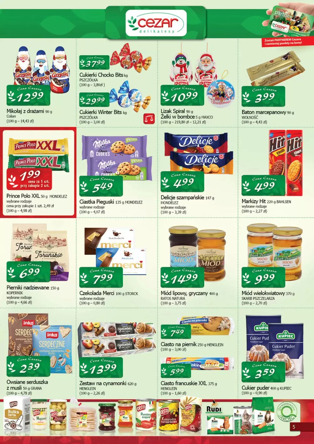 Gazetka promocyjna Cezar Delikatesy  ważna od 13.11.2025 - Strona 5.