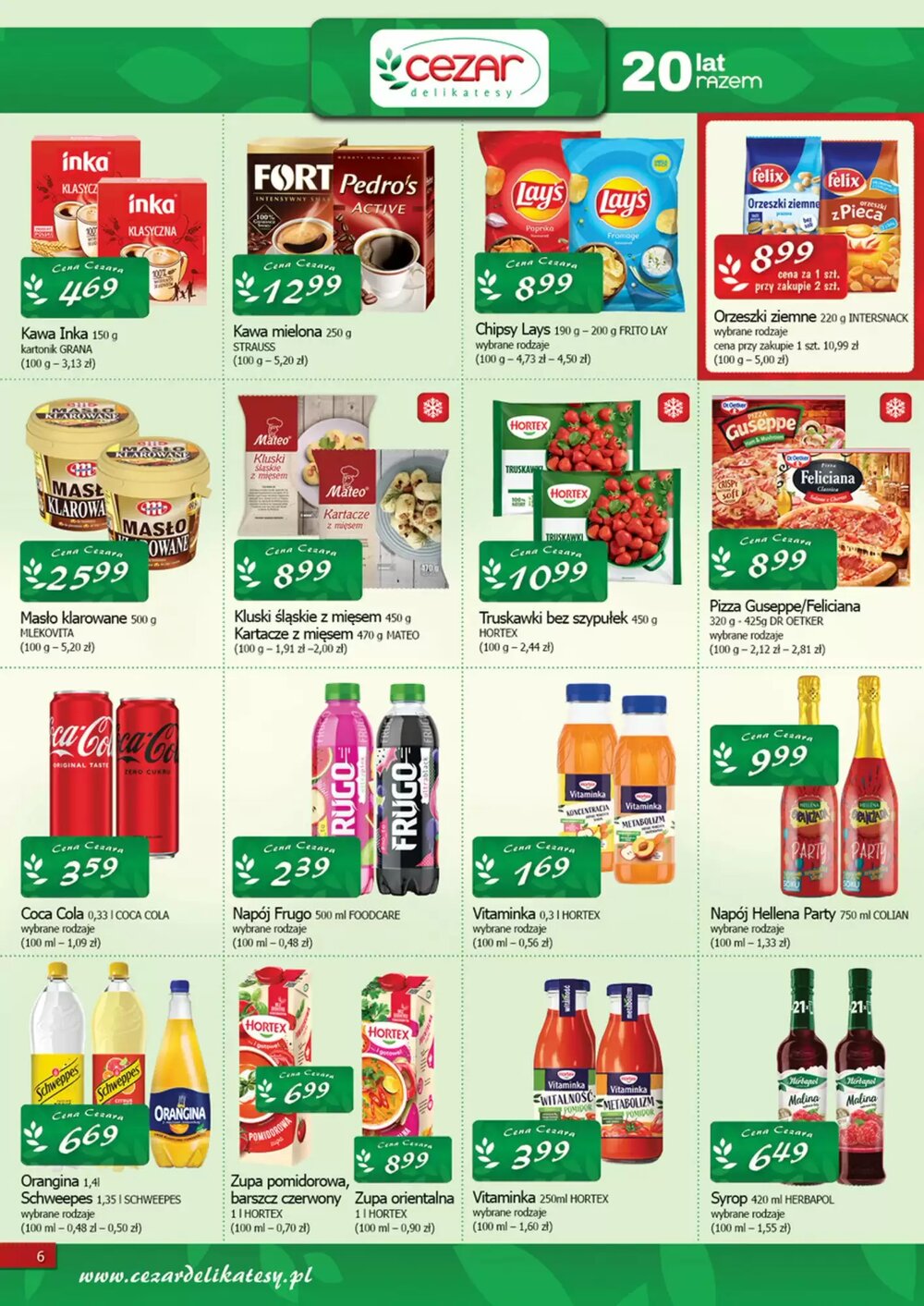 Gazetka promocyjna Cezar Delikatesy  ważna od 13.11.2025 - Strona 6.