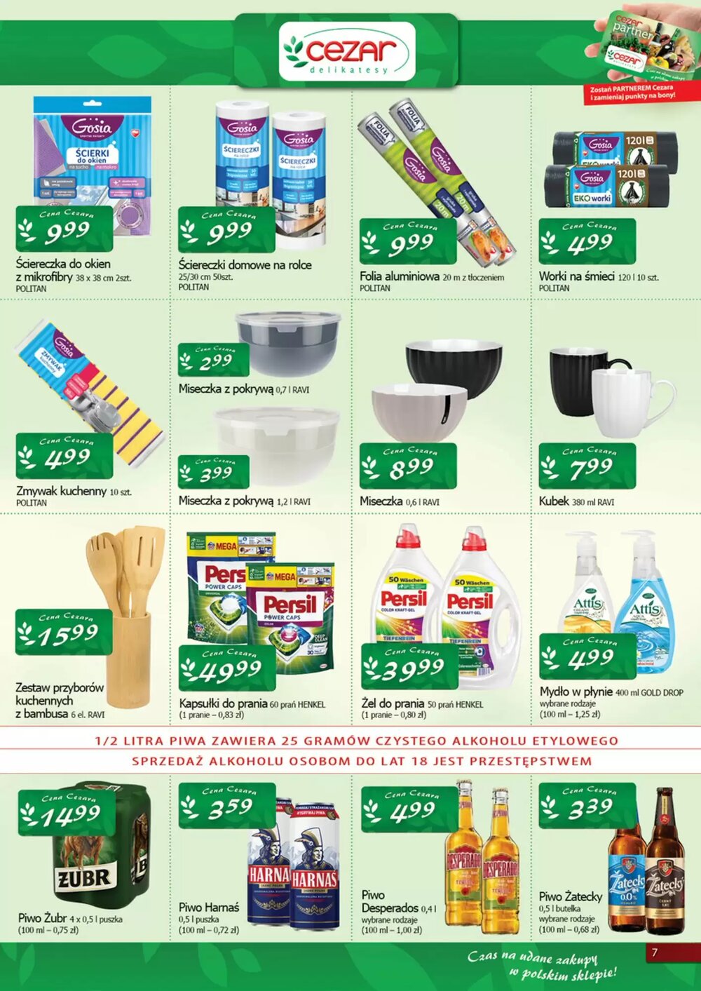 Gazetka promocyjna Cezar Delikatesy  ważna od 13.11.2025 - Strona 7.