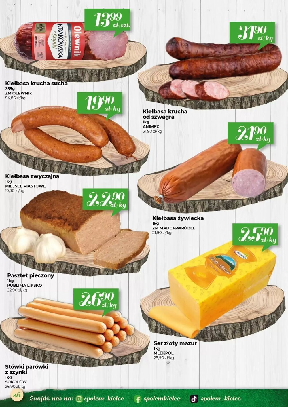 Gazetka promocyjna Społem  ważna od 13.11.2025 - Strona 6.