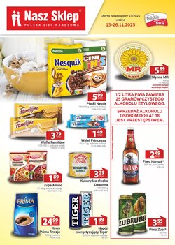 Gazetka promocyjna Nasz Sklep ważna od 13.11.2025