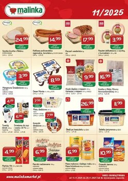 Gazetka promocyjna Malinka Market  ważna od 13.11.2025