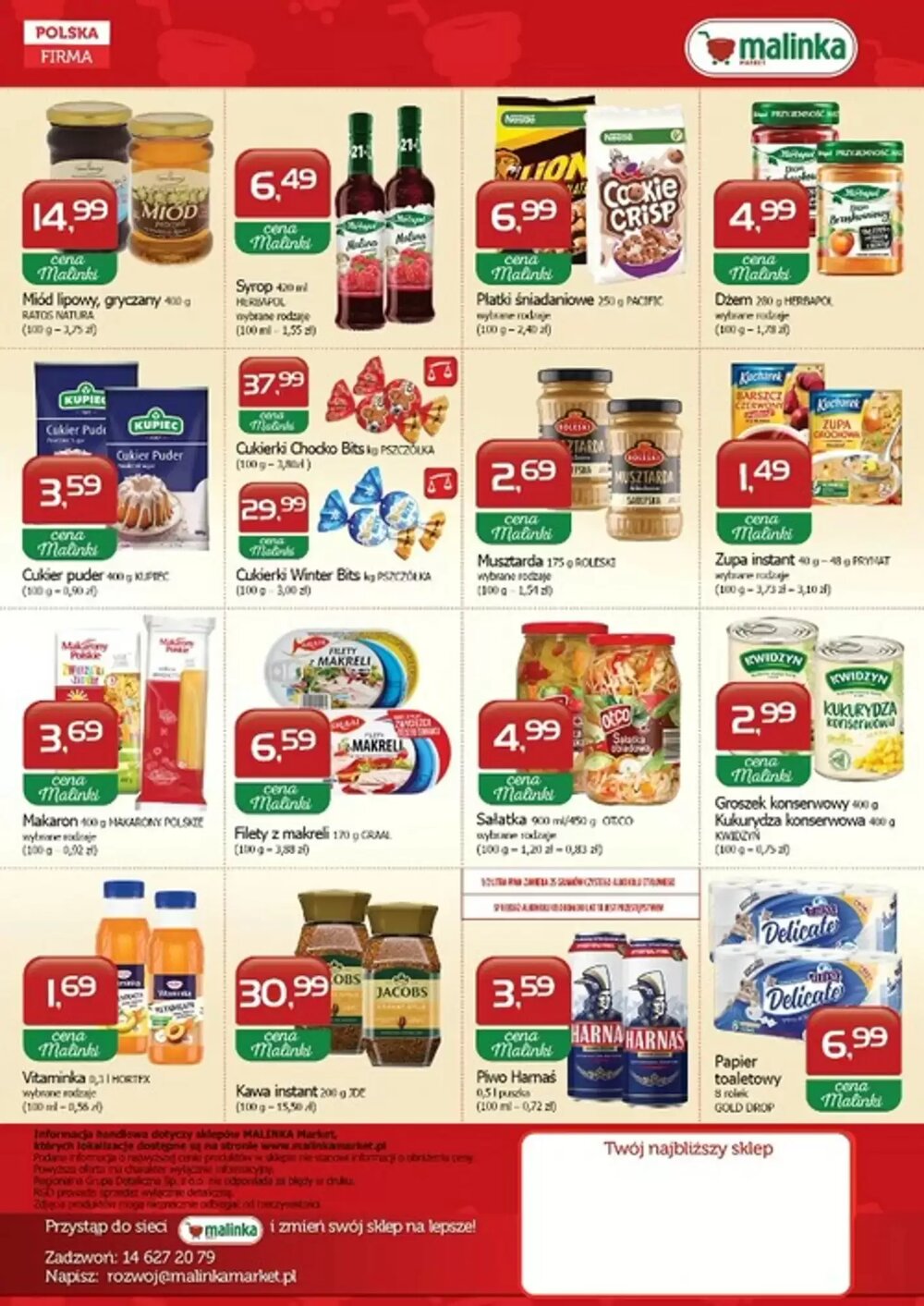 Gazetka promocyjna Malinka Market  ważna od 13.11.2025 - Strona 2.