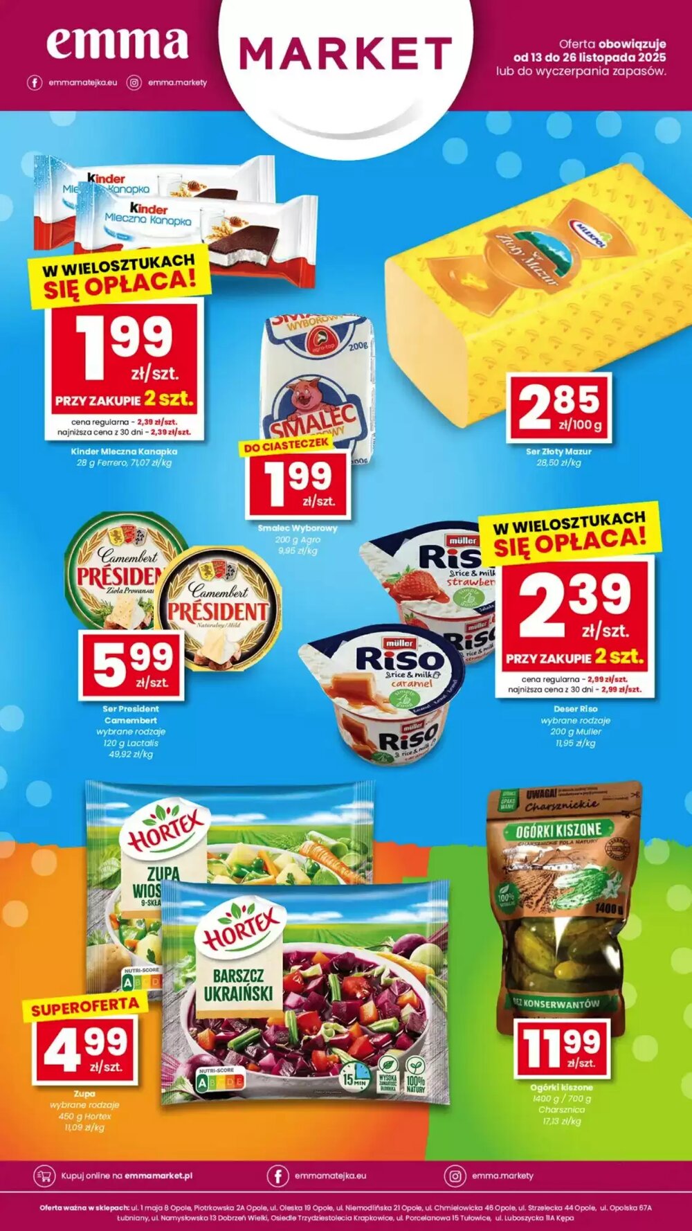 Gazetka promocyjna EMMA market  ważna od 13.11.2025 - Strona 2.