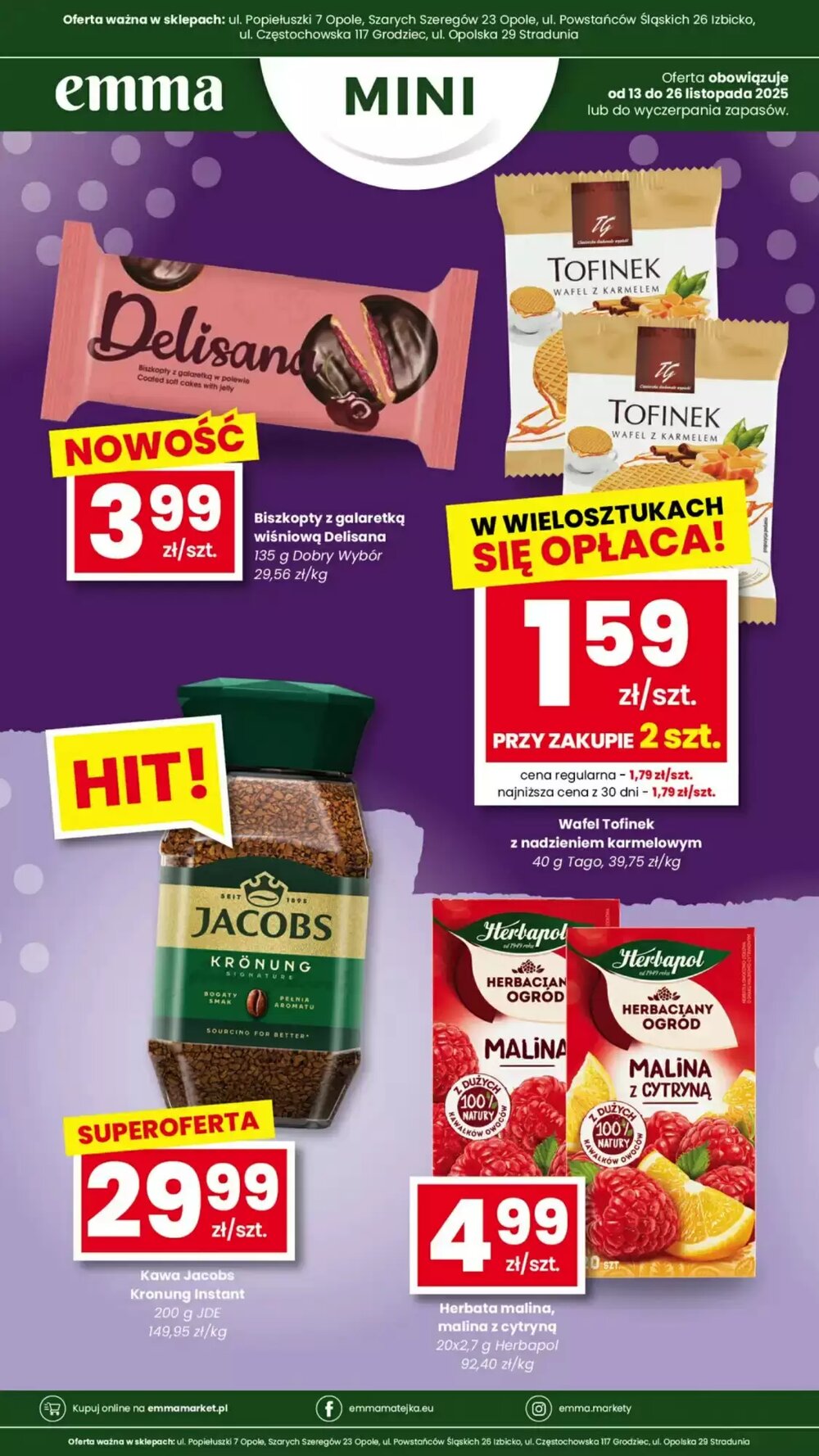 Gazetka promocyjna EMMA market  ważna od 13.11.2025 - Strona 4.