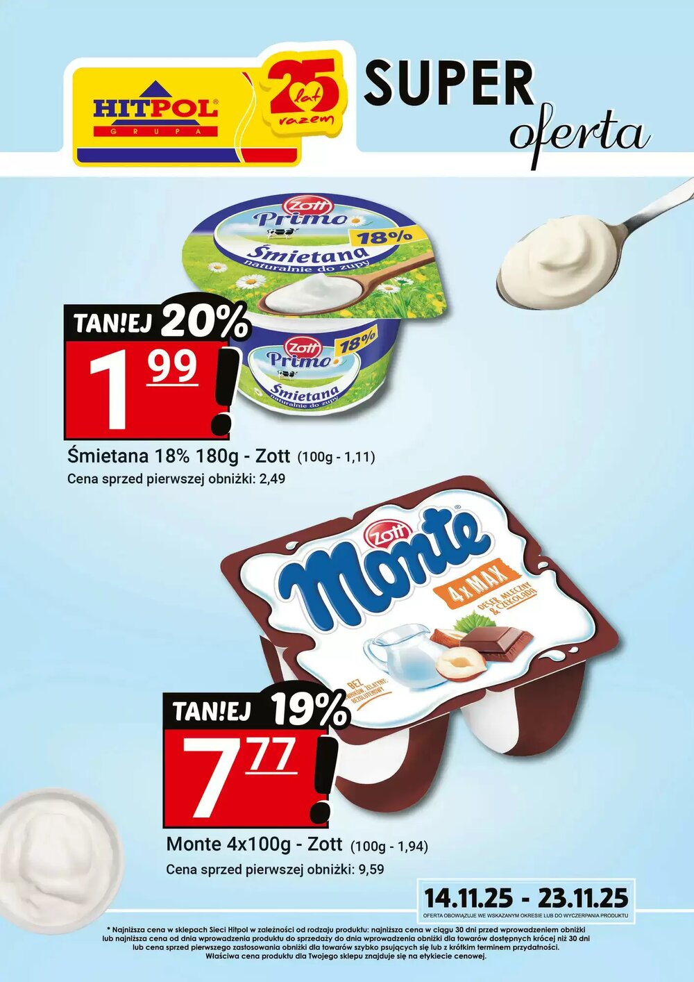 Gazetka promocyjna Hitpol  ważna od 14.11.2025 - Strona 1.