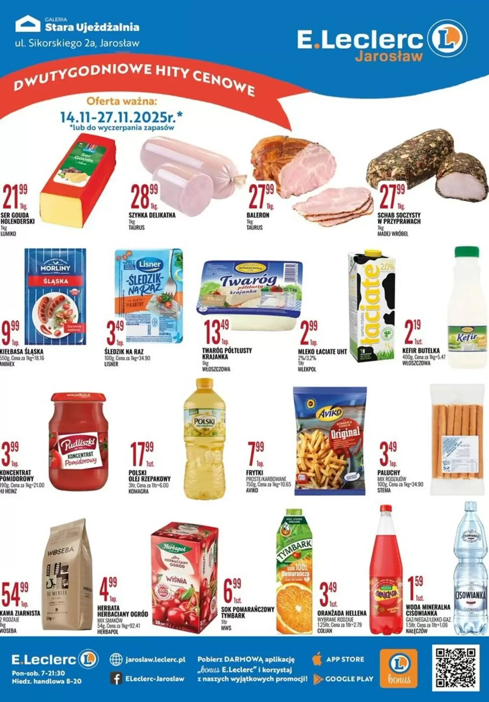 Gazetka promocyjna E.Leclerc  ważna od 14.11.2025 - Strona 1.