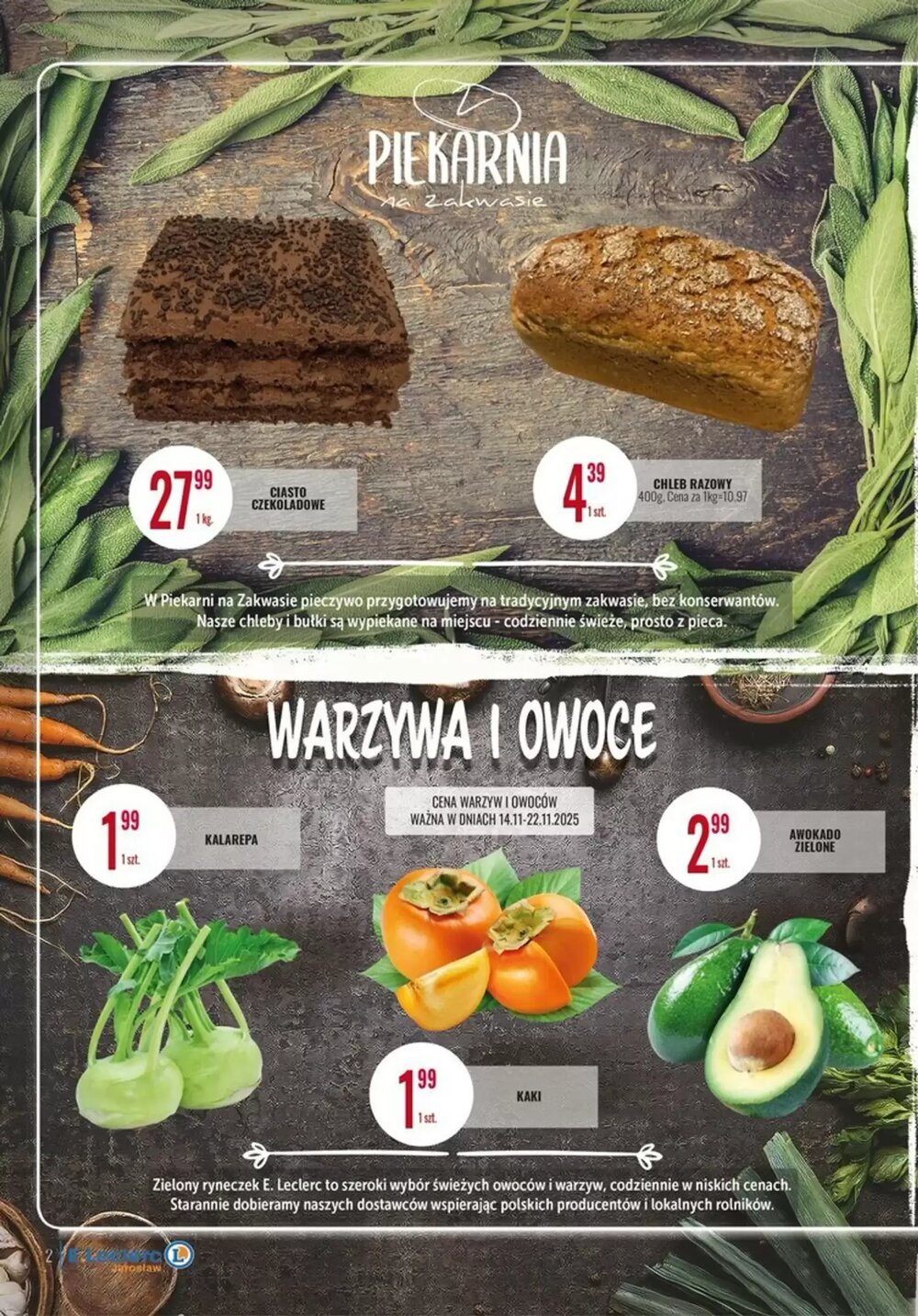 Gazetka promocyjna E.Leclerc  ważna od 14.11.2025 - Strona 2.
