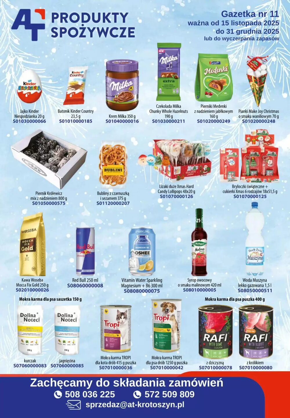 Gazetka promocyjna AT  ważna od 15.11.2025 - Strona 1.
