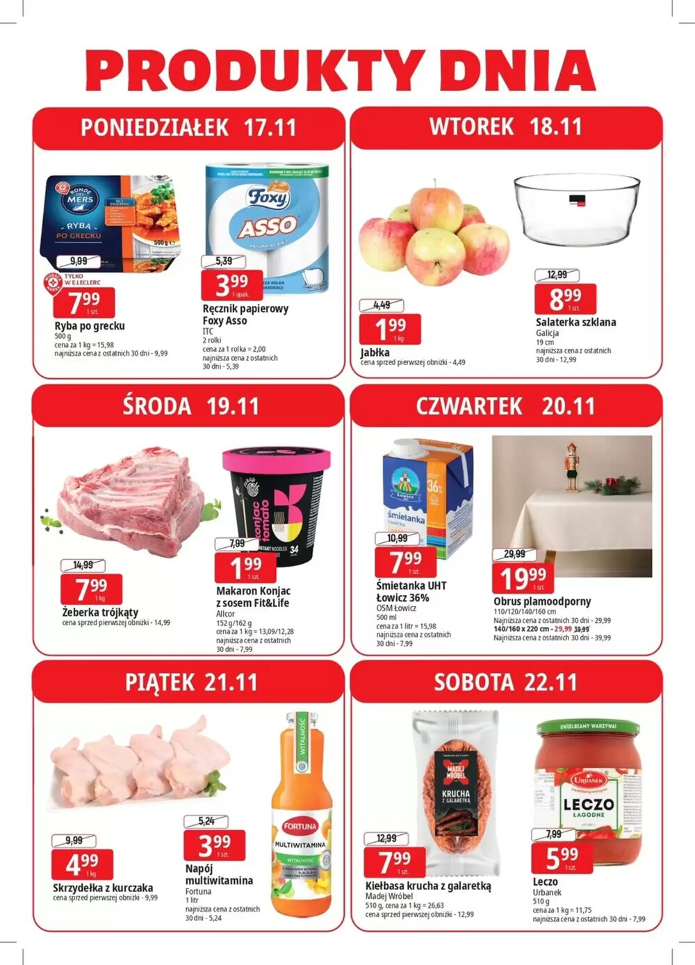 Gazetka promocyjna E.Leclerc  ważna od 17.11.2025 - Strona 4.