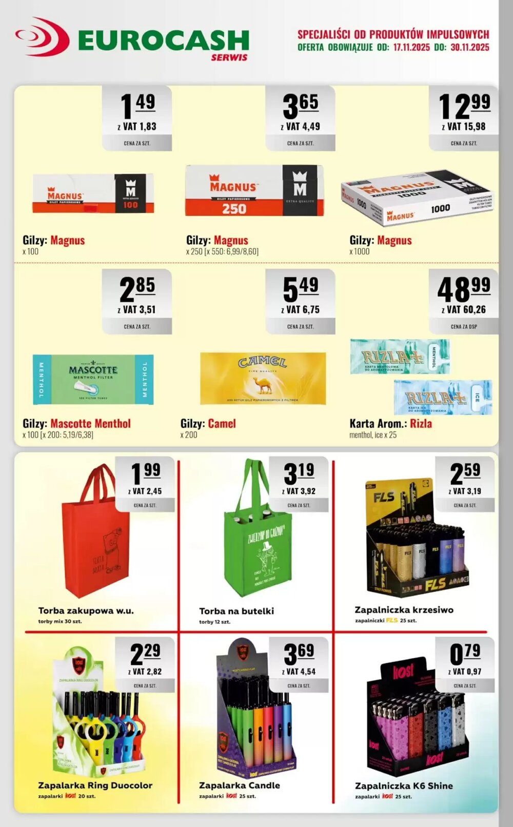 Gazetka promocyjna Eurocash  ważna od 17.11.2025 - Strona 19.