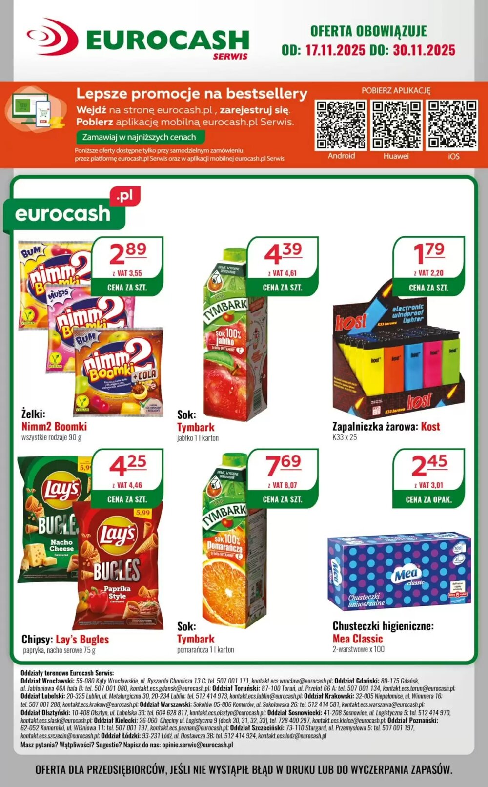 Gazetka promocyjna Eurocash  ważna od 17.11.2025 - Strona 20.