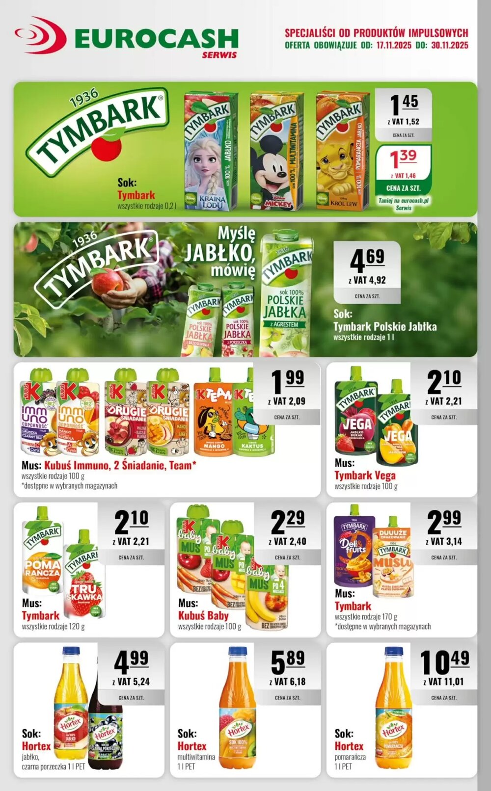Gazetka promocyjna Eurocash  ważna od 17.11.2025 - Strona 9.