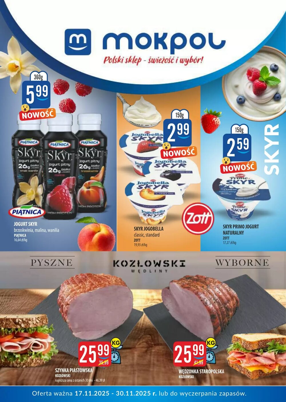 Gazetka promocyjna MOKPOL  ważna od 17.11.2025 - Strona 1.