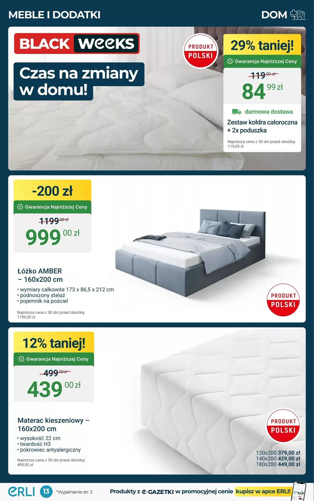 Gazetka promocyjna ERLI  ważna od 17.11.2025 - Strona 13.