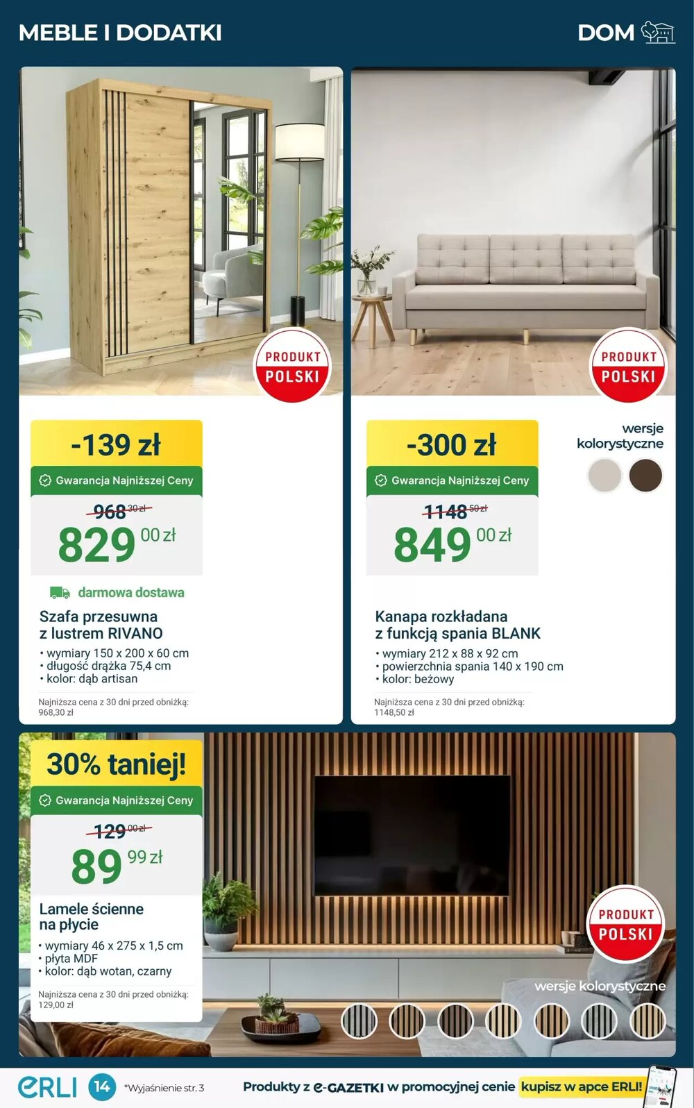 Gazetka promocyjna ERLI  ważna od 17.11.2025 - Strona 14.