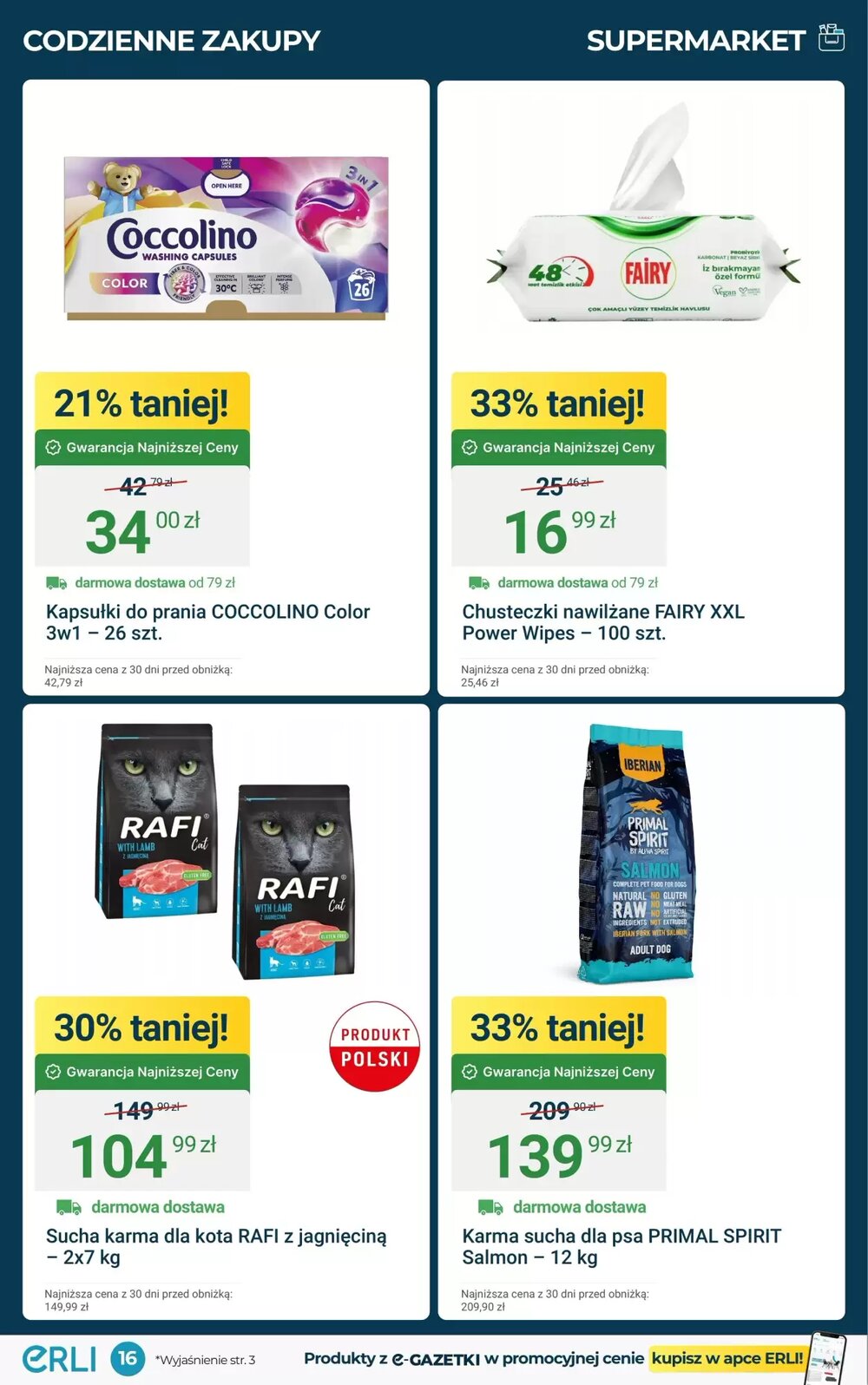 Gazetka promocyjna ERLI  ważna od 17.11.2025 - Strona 16.