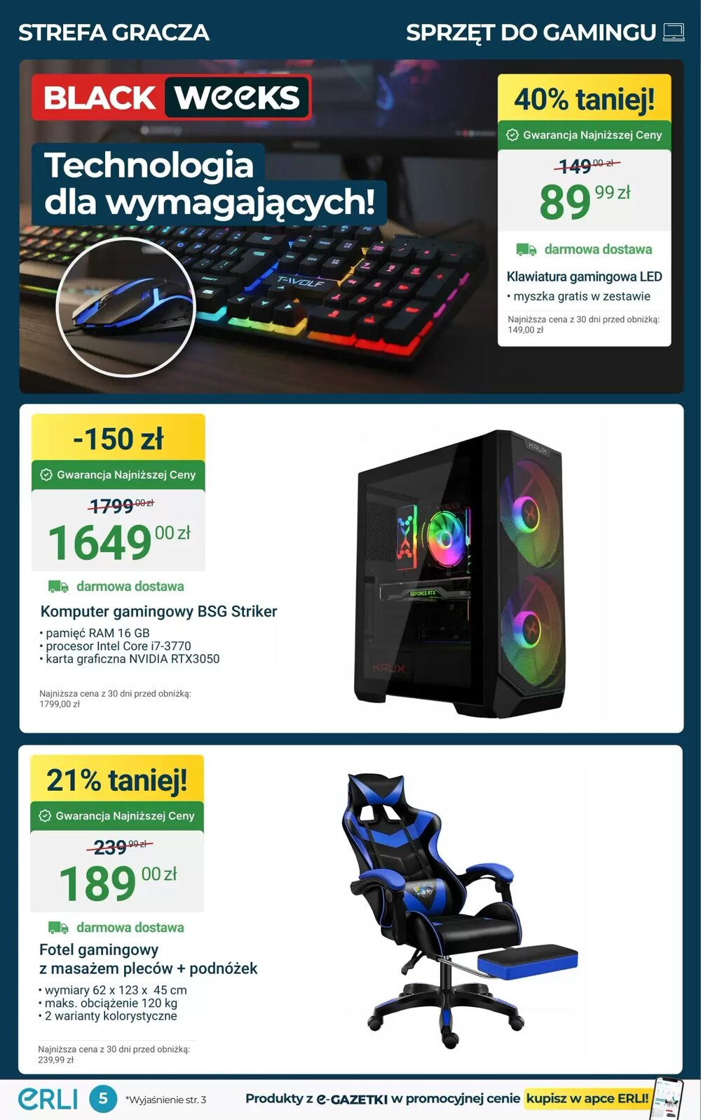 Gazetka promocyjna ERLI  ważna od 17.11.2025 - Strona 5.
