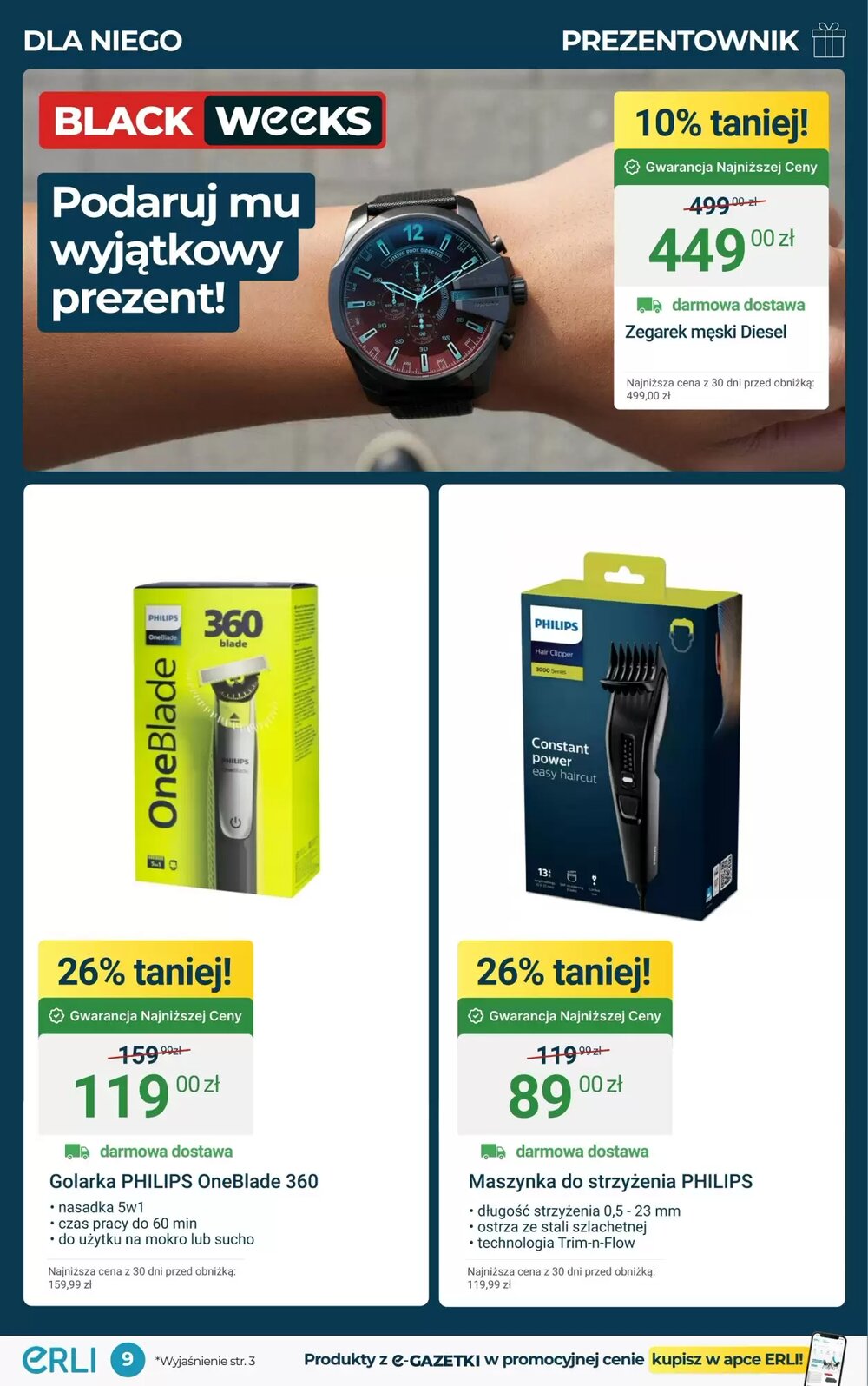 Gazetka promocyjna ERLI  ważna od 17.11.2025 - Strona 9.