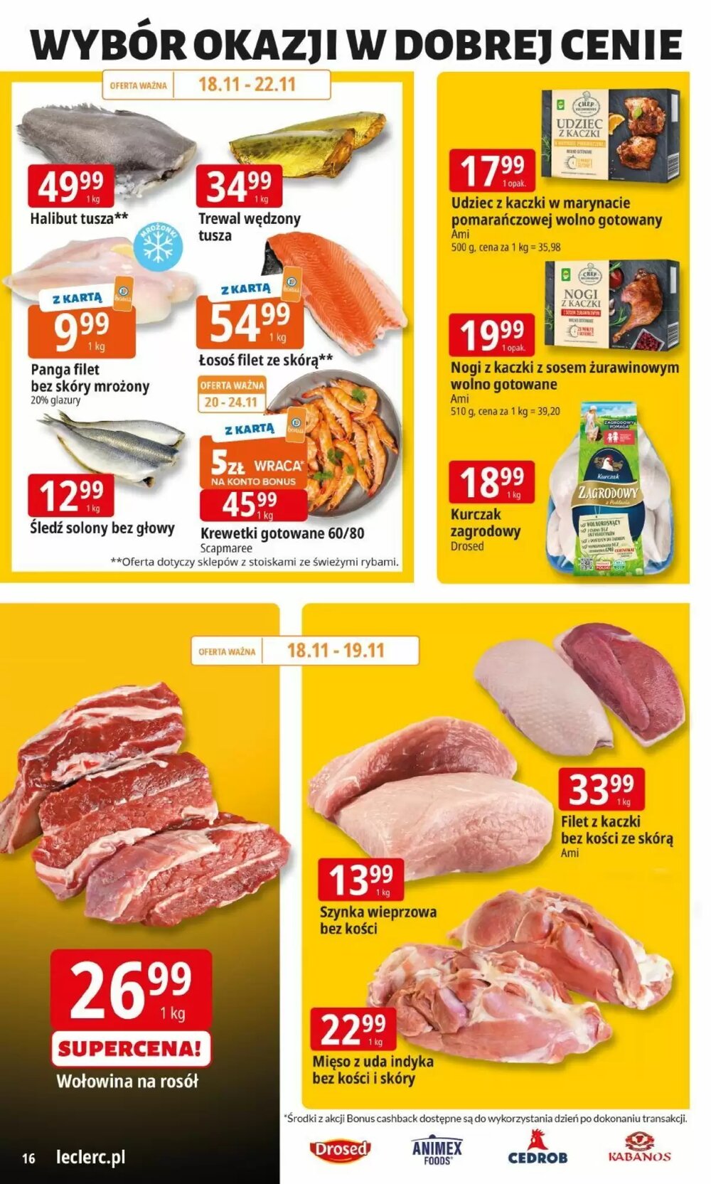 Gazetka promocyjna E.Leclerc  ważna od 18.11.2025 - Strona 16.