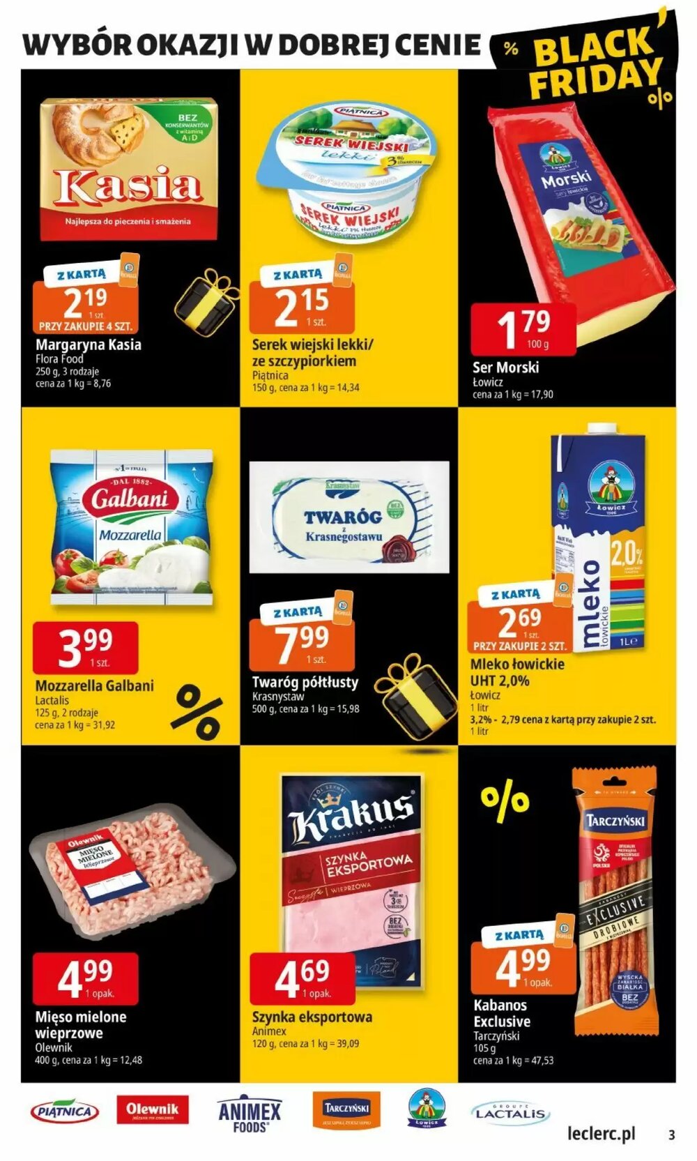 Gazetka promocyjna E.Leclerc  ważna od 18.11.2025 - Strona 3.