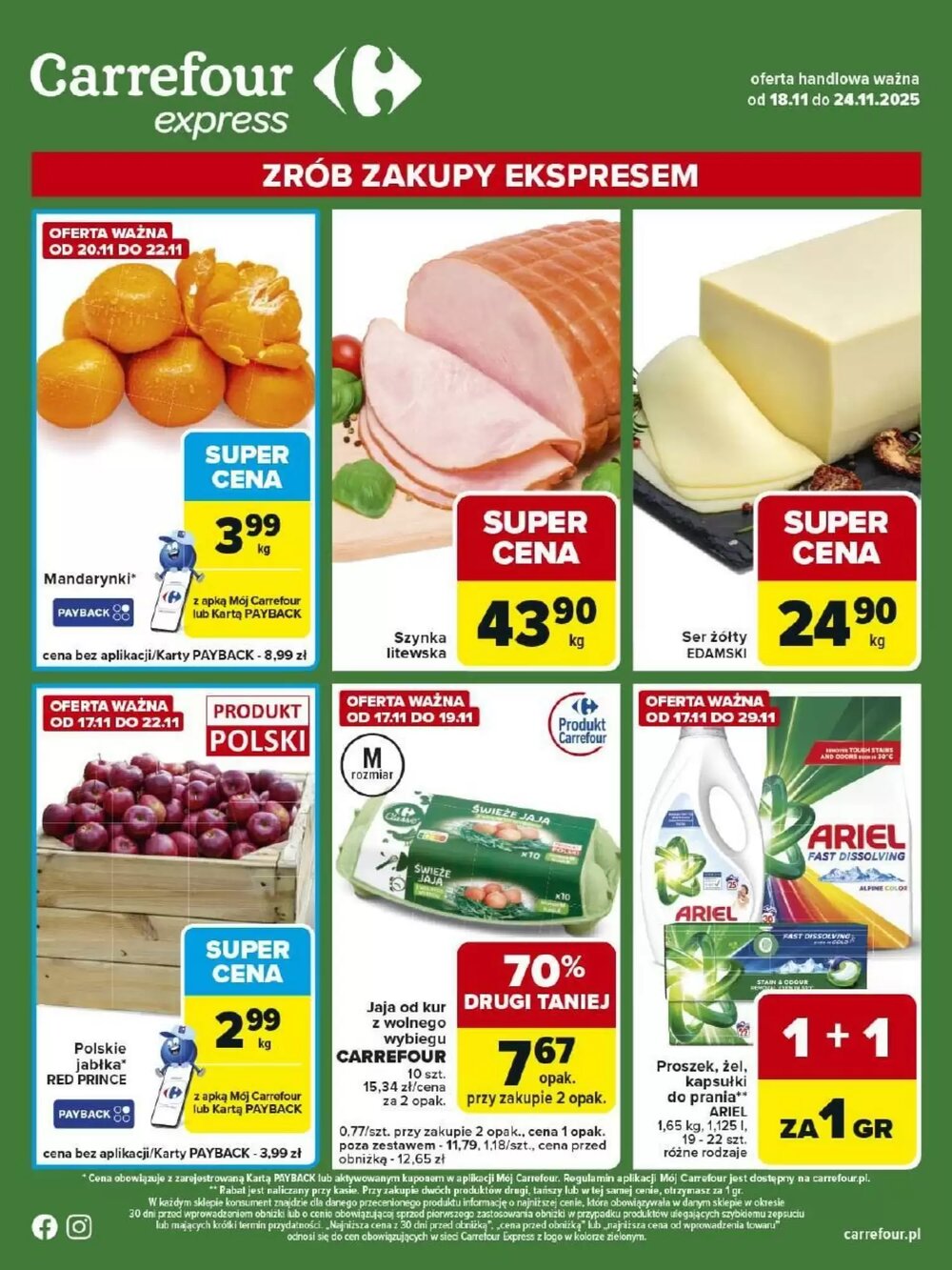 Gazetka promocyjna Carrefour Express  ważna od 18.11.2025 - Strona 1.