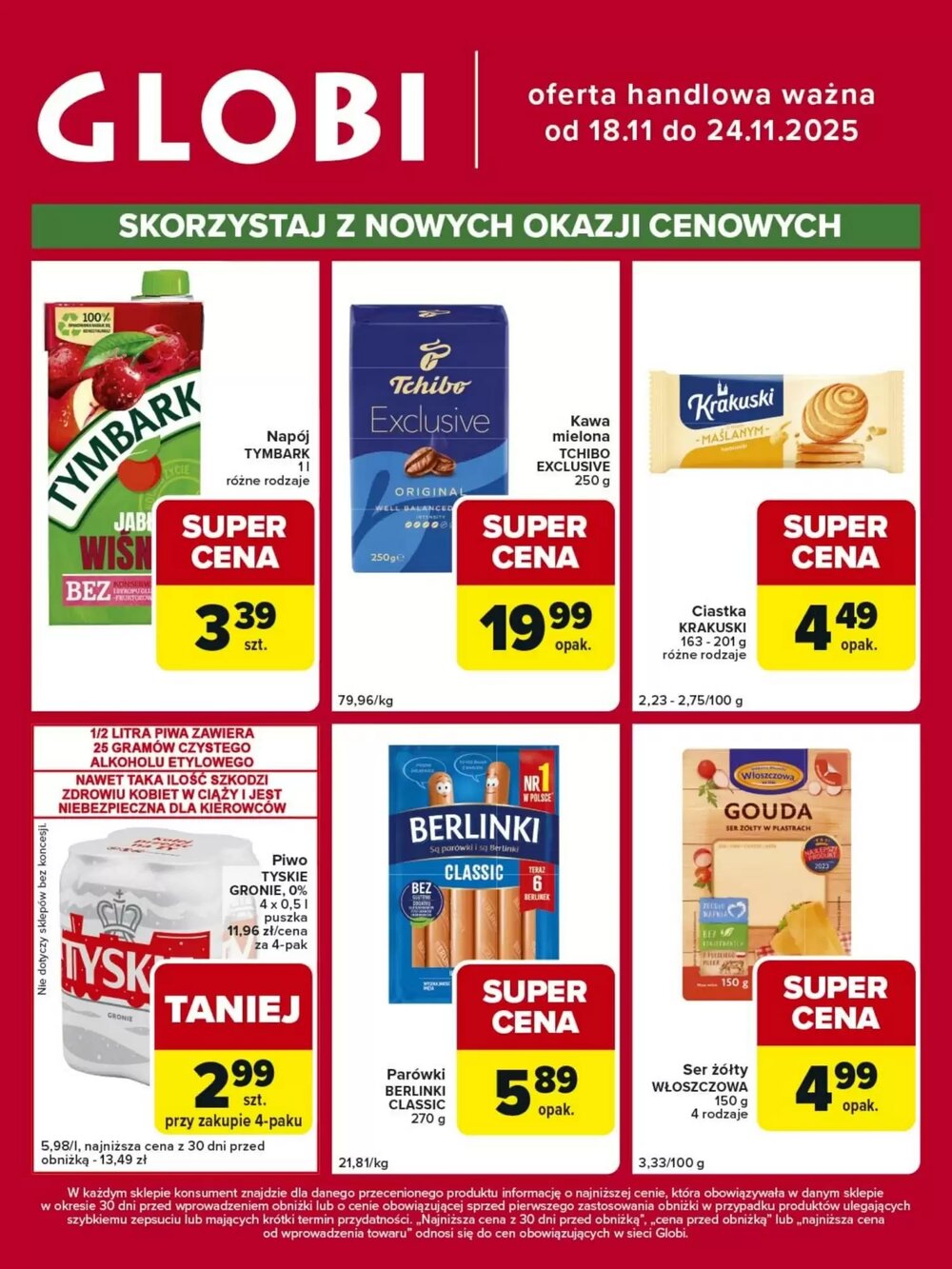 Gazetka promocyjna Globi  ważna od 18.11.2025 - Strona 1.