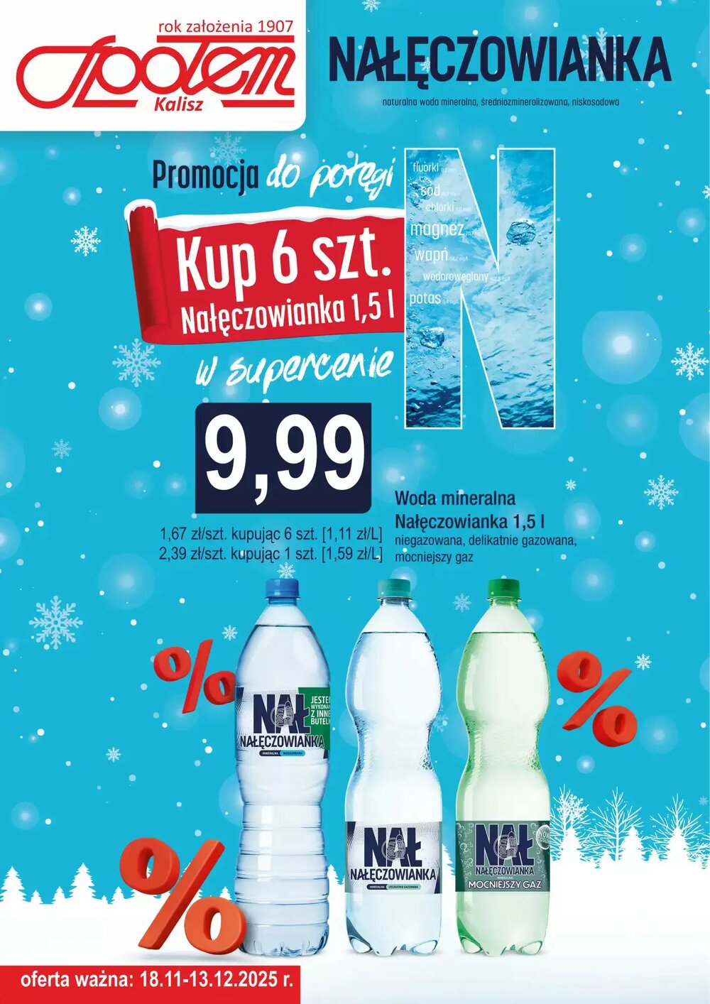 Gazetka promocyjna Społem  ważna od 18.11.2025 - Strona 1.