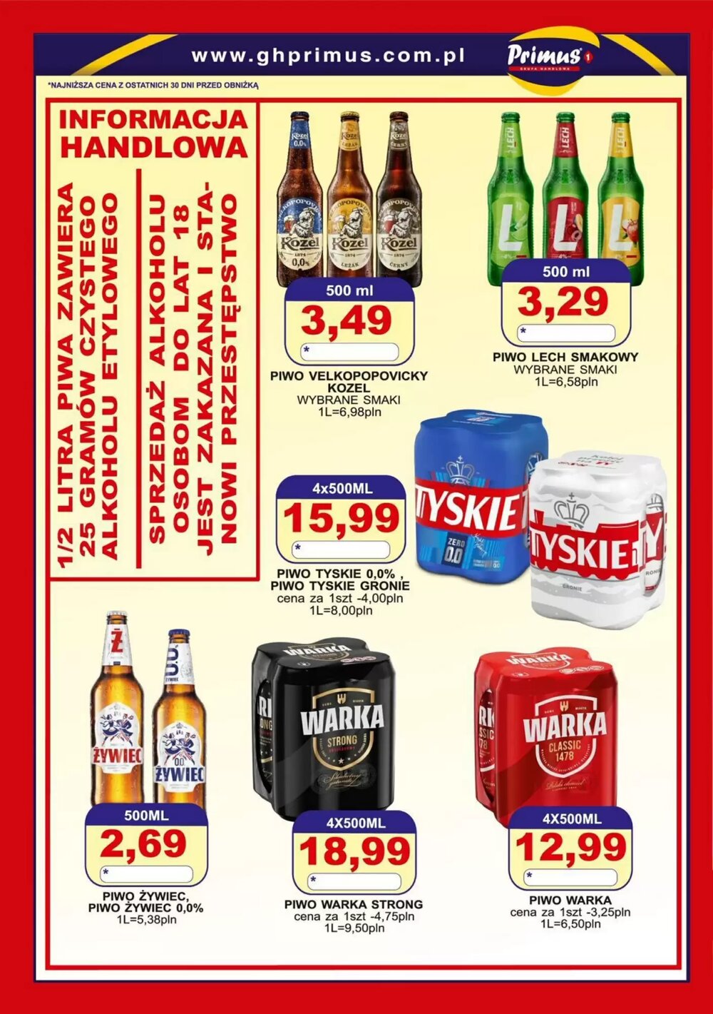 Gazetka promocyjna Primus  ważna od 18.11.2025 - Strona 4.