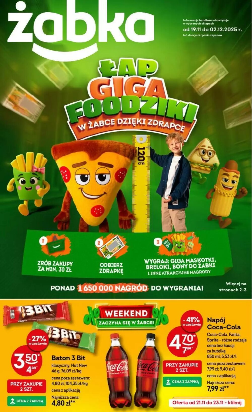 Gazetka promocyjna Żabka  ważna od 19.11.2025 - Strona 1.