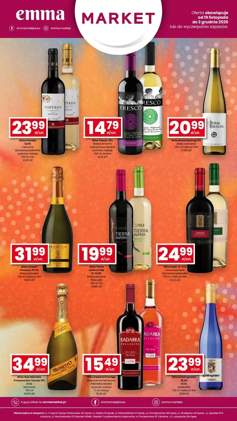 Gazetka promocyjna EMMA market  ważna od 19.11.2025 - Strona 4.