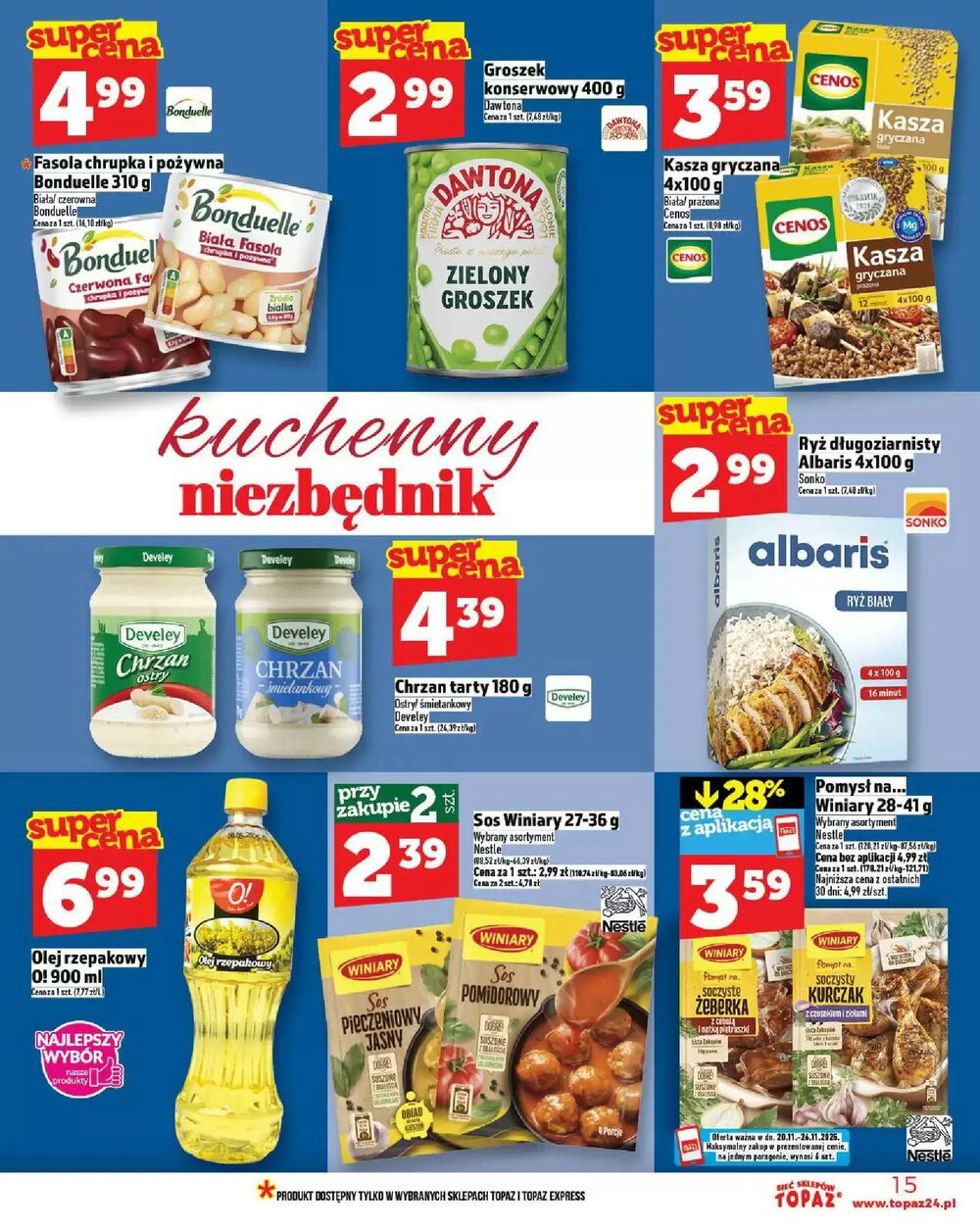 Gazetka promocyjna Topaz  ważna od 20.11.2025 - Strona 15.