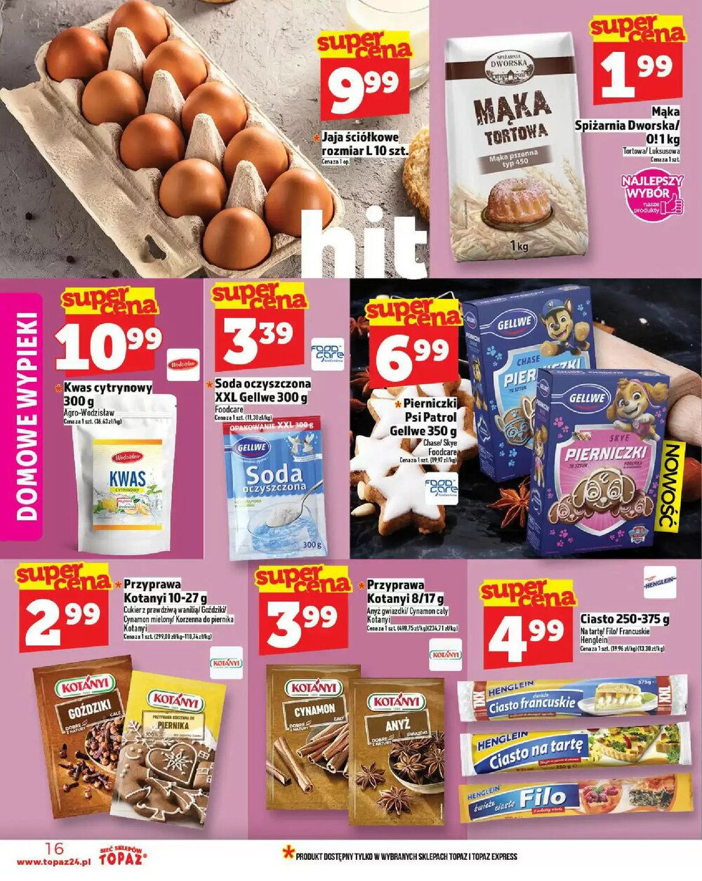 Gazetka promocyjna Topaz  ważna od 20.11.2025 - Strona 16.