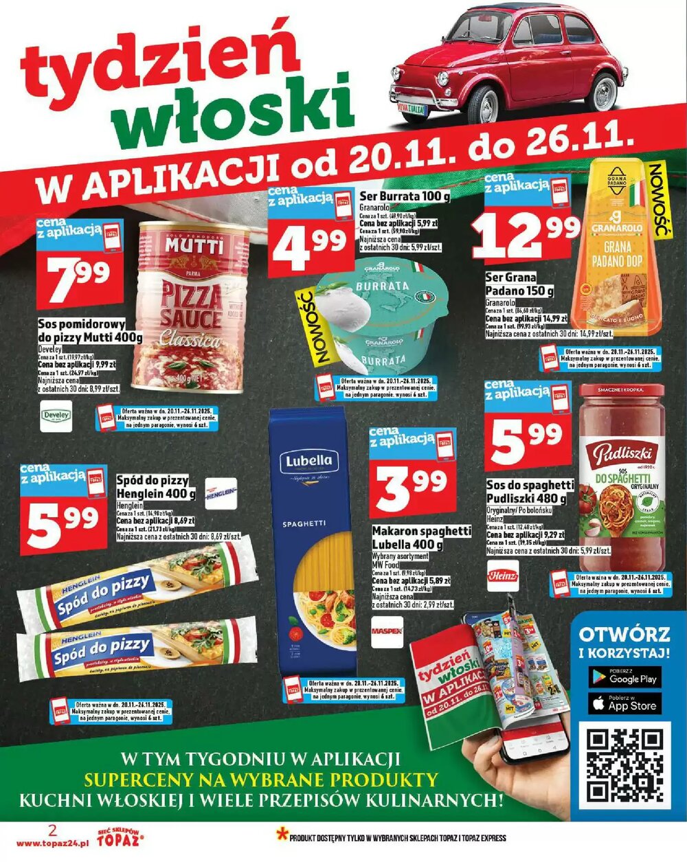 Gazetka promocyjna Topaz  ważna od 20.11.2025 - Strona 2.