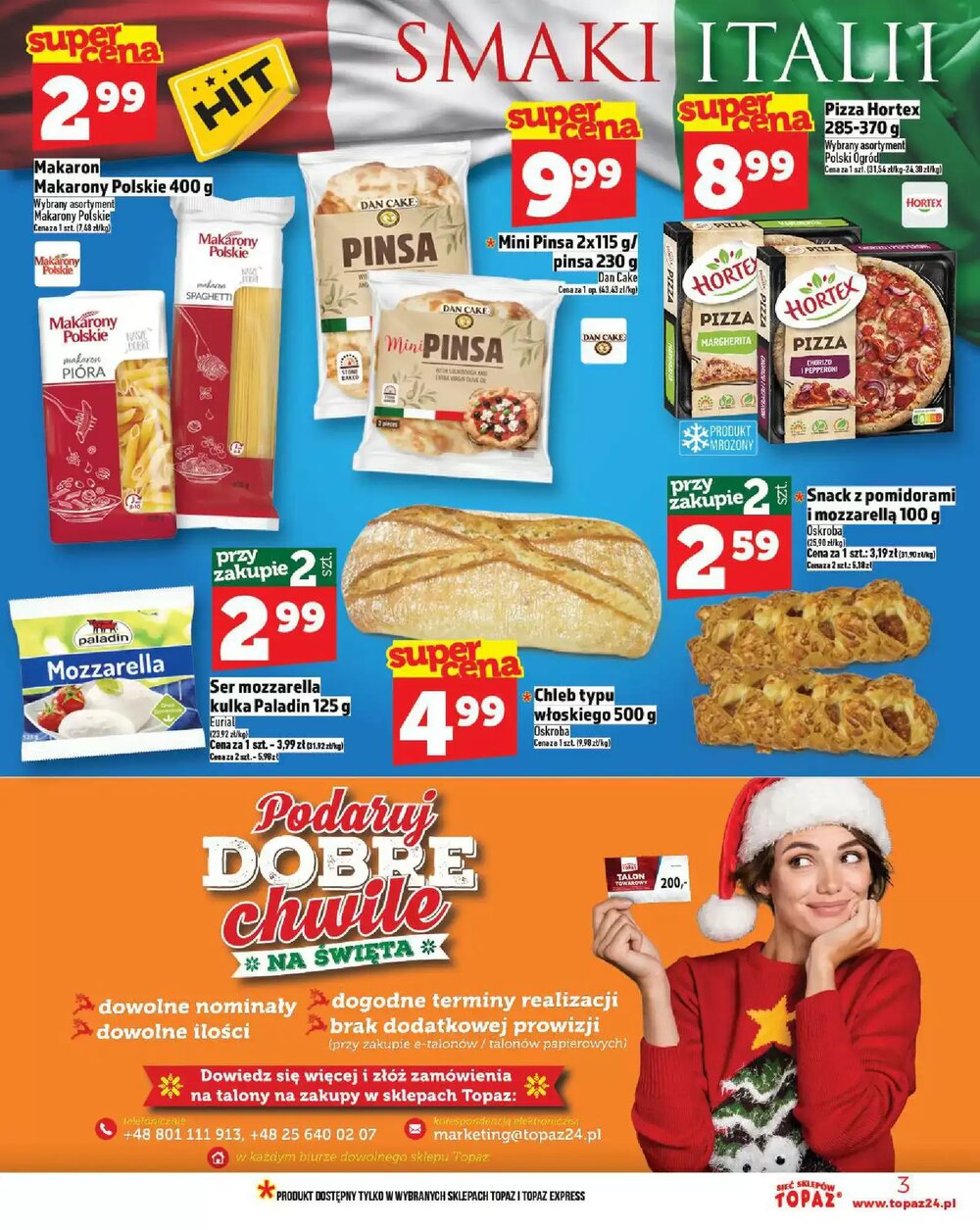 Gazetka promocyjna Topaz  ważna od 20.11.2025 - Strona 3.