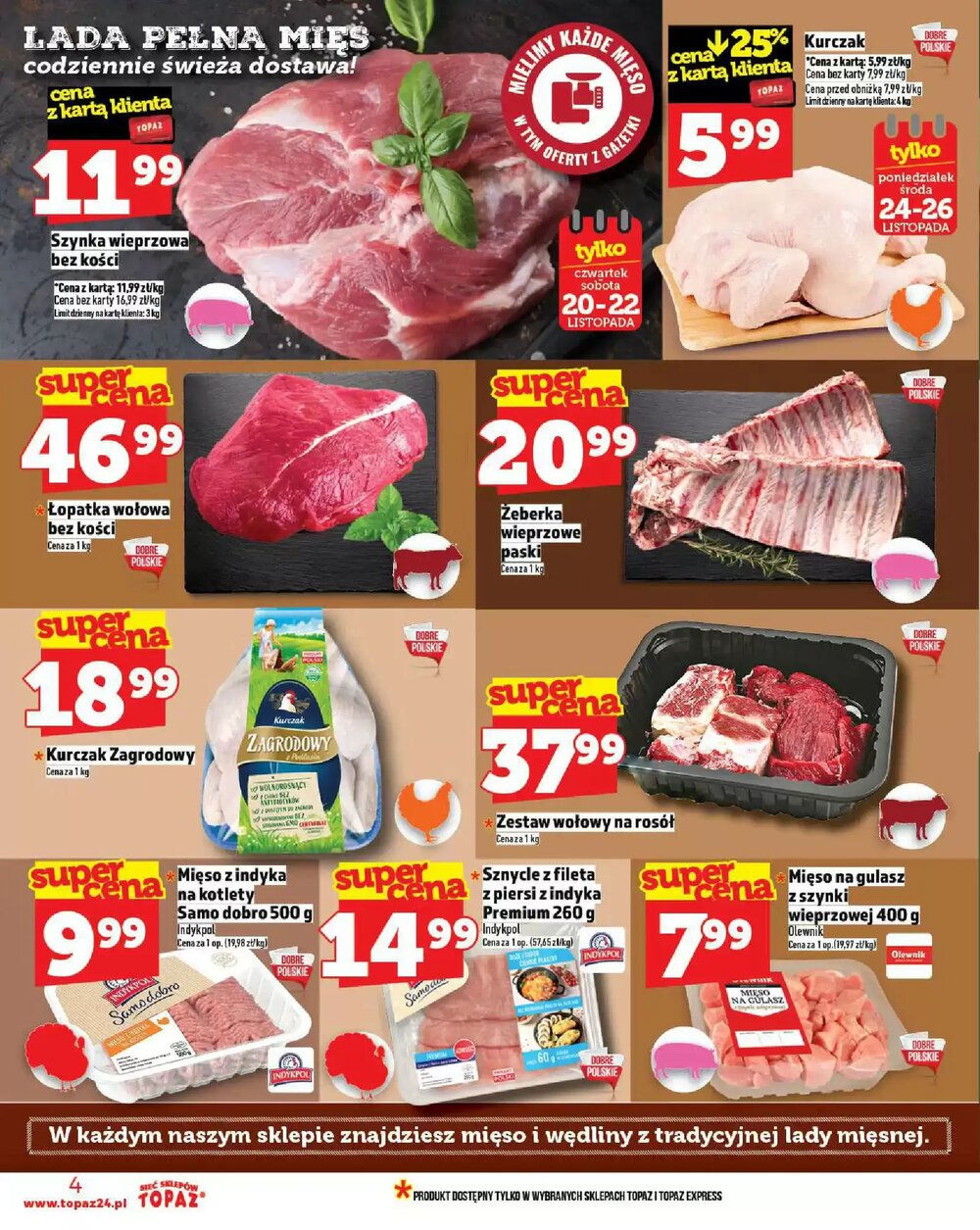 Gazetka promocyjna Topaz  ważna od 20.11.2025 - Strona 4.