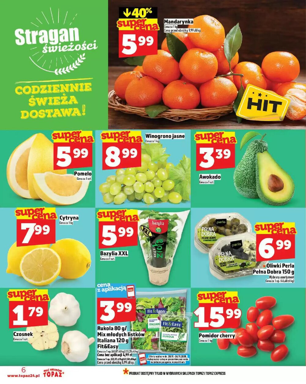 Gazetka promocyjna Topaz  ważna od 20.11.2025 - Strona 6.