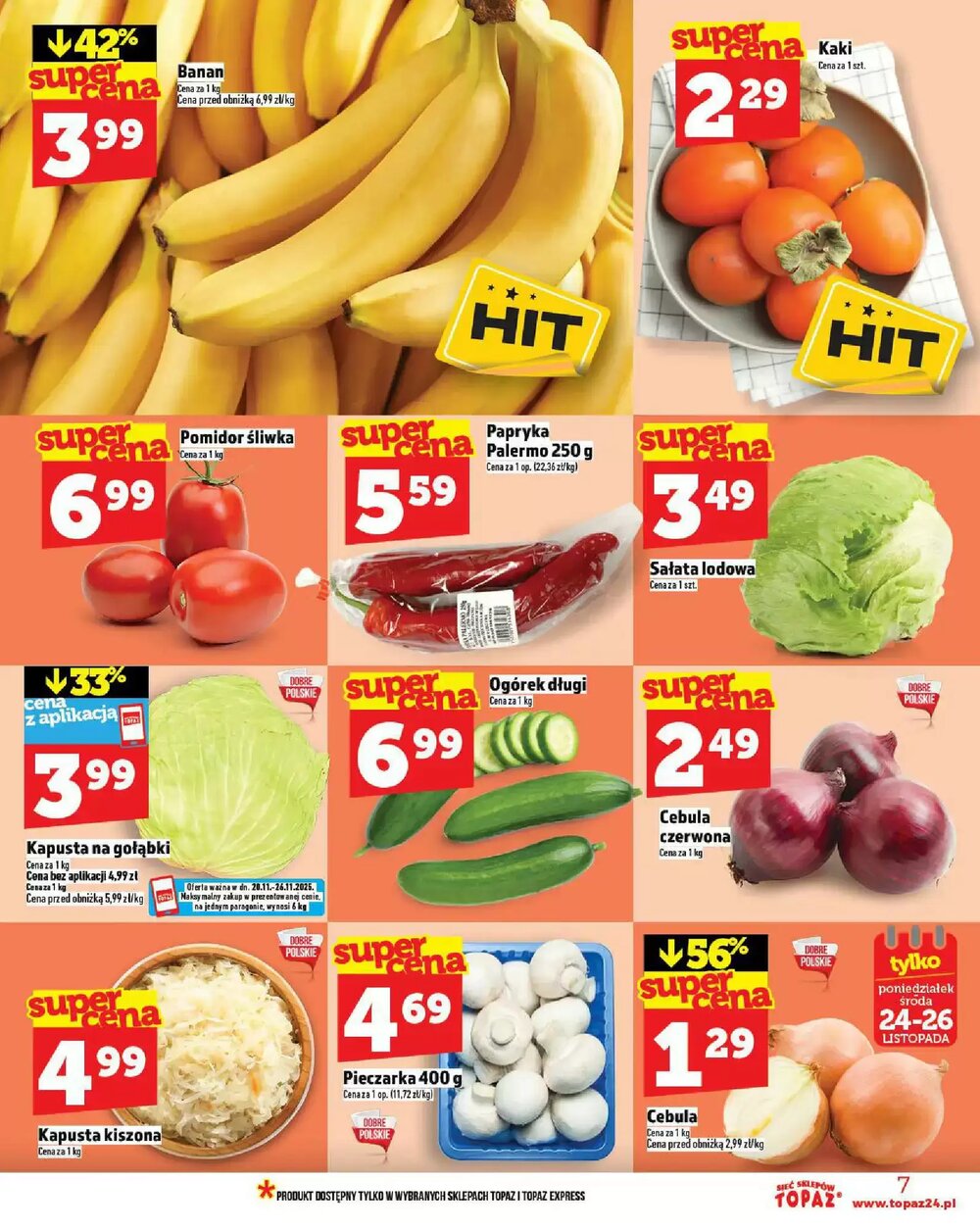 Gazetka promocyjna Topaz  ważna od 20.11.2025 - Strona 7.