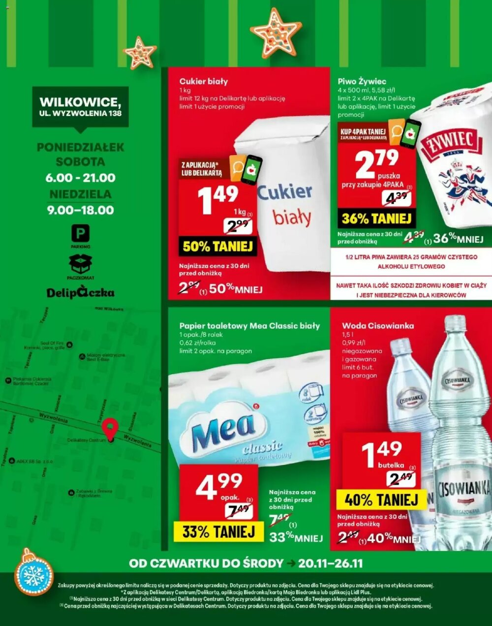 Gazetka promocyjna Delikatesy Centrum  ważna od 20.11.2025 - Strona 4.