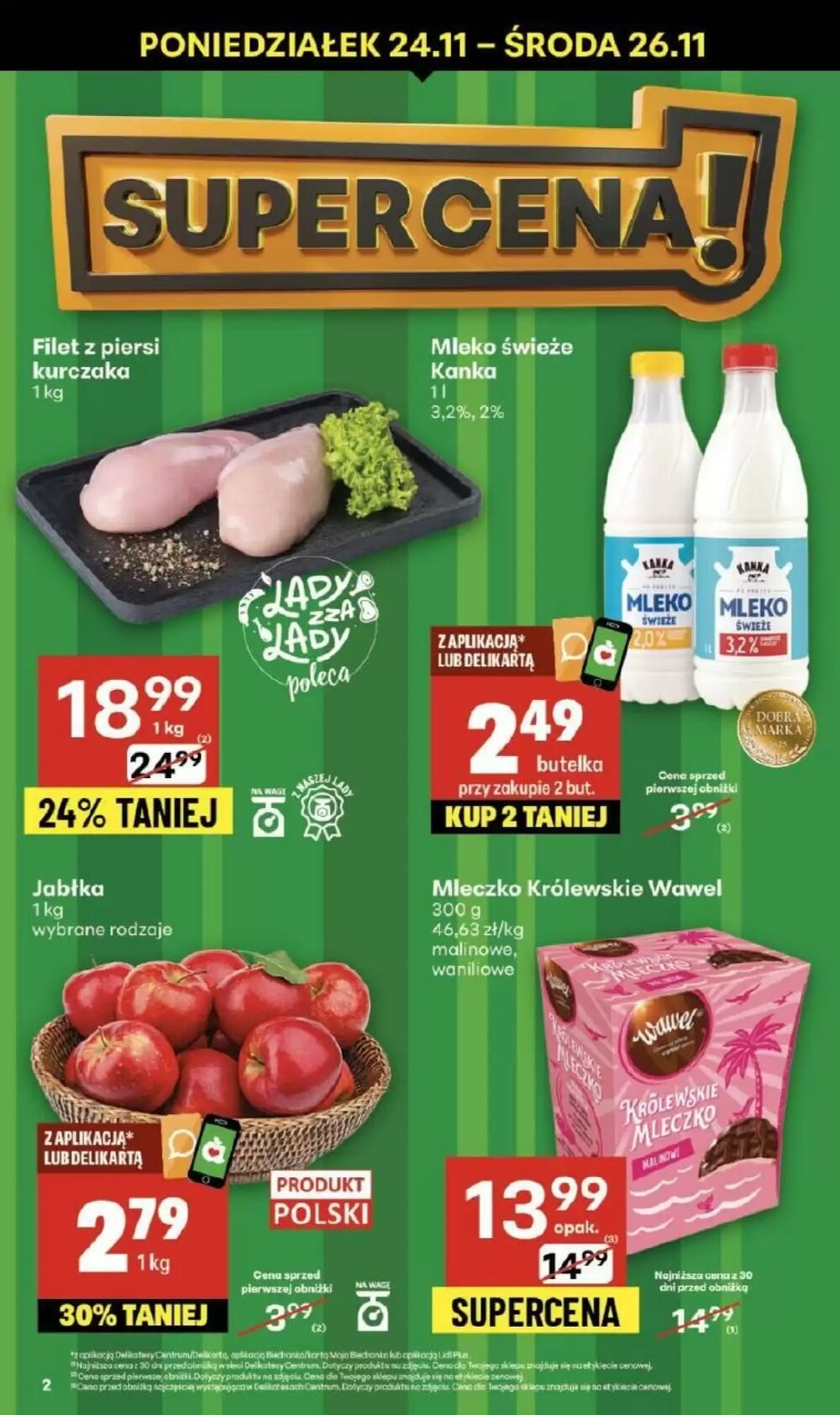 Gazetka promocyjna Delikatesy Centrum  ważna od 20.11.2025 - Strona 2.