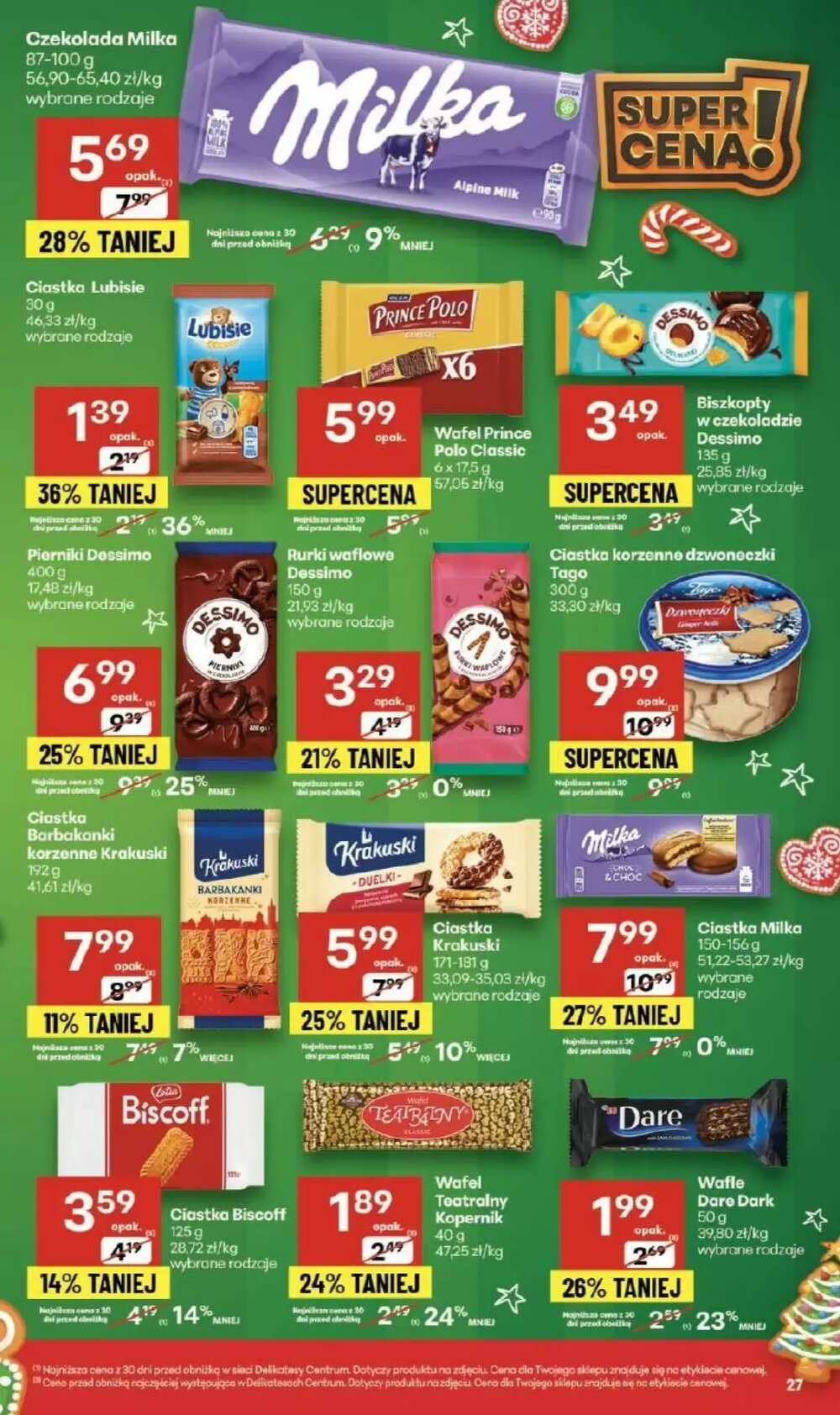 Gazetka promocyjna Delikatesy Centrum  ważna od 20.11.2025 - Strona 27.
