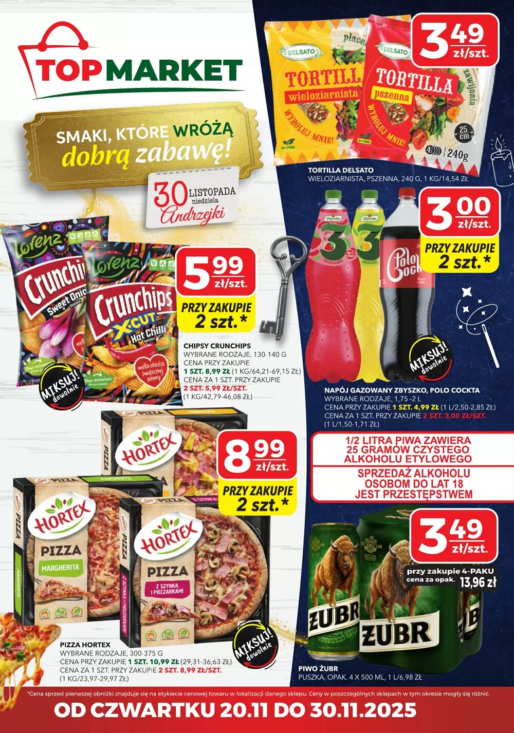 Gazetka promocyjna Top Market  ważna od 20.11.2025 - Strona 1.