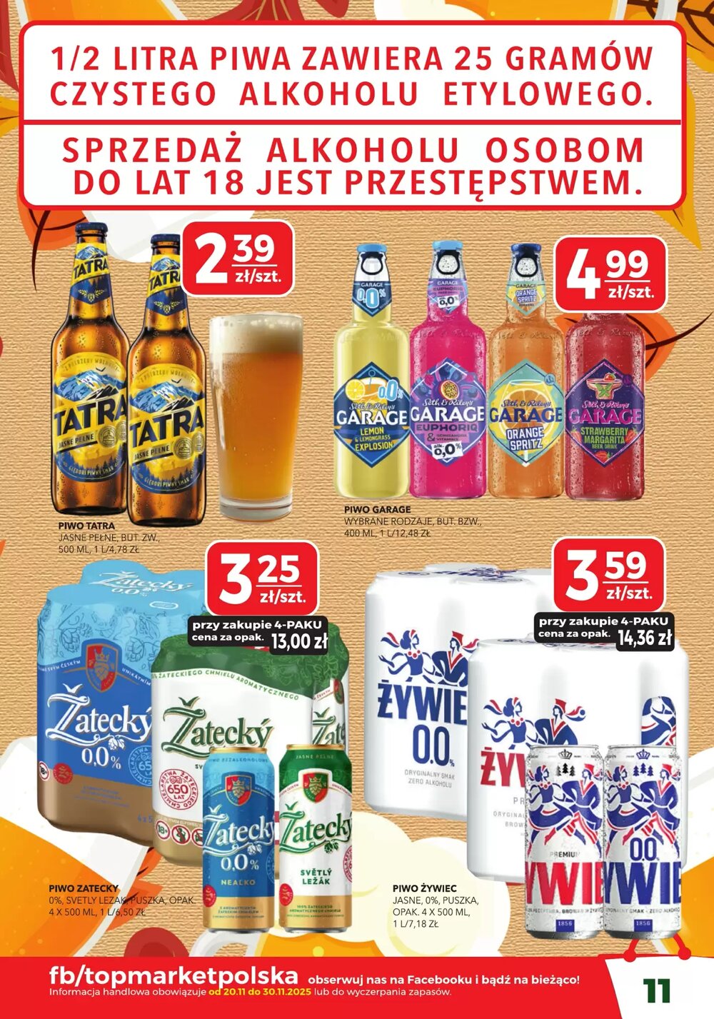 Gazetka promocyjna Top Market  ważna od 20.11.2025 - Strona 11.