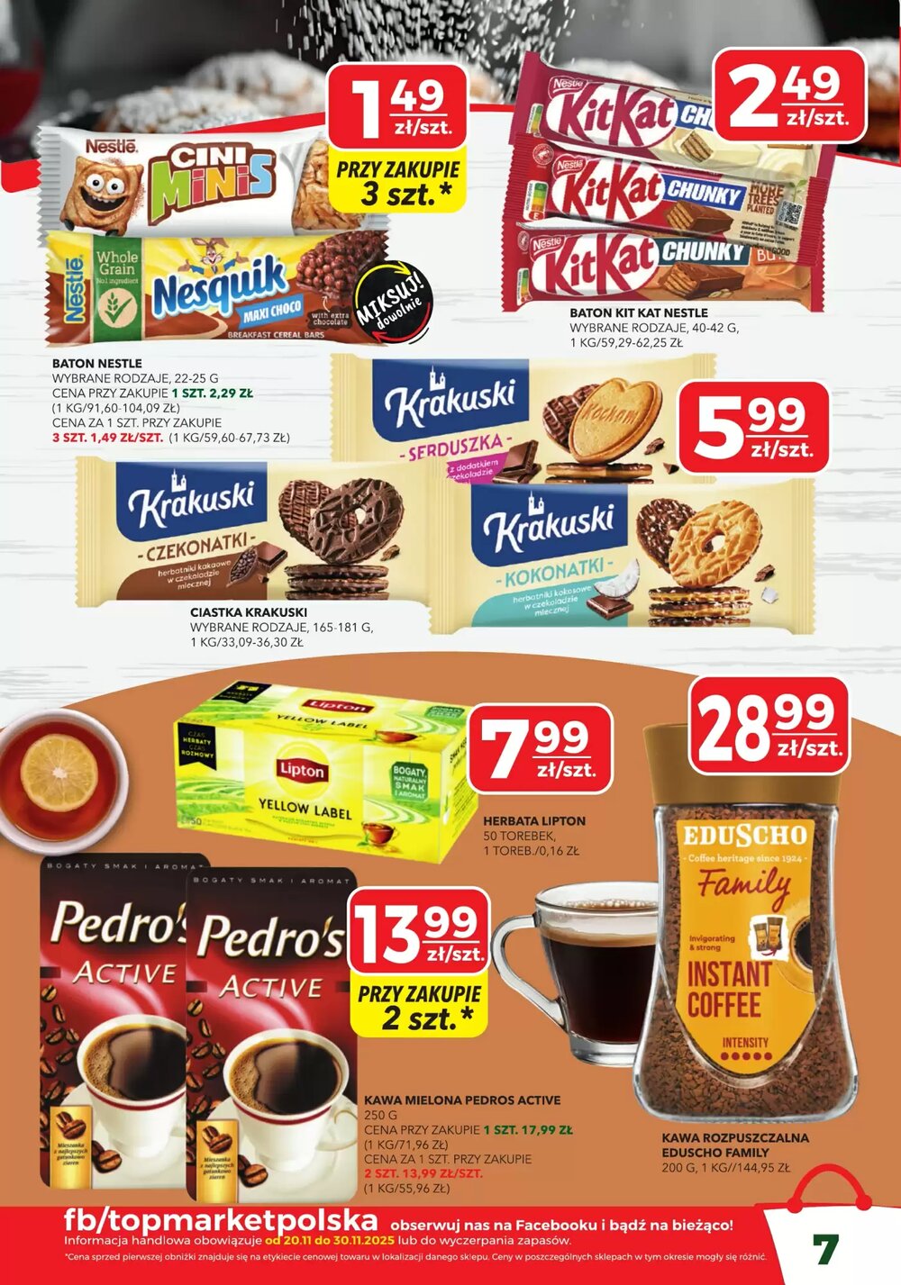 Gazetka promocyjna Top Market  ważna od 20.11.2025 - Strona 7.