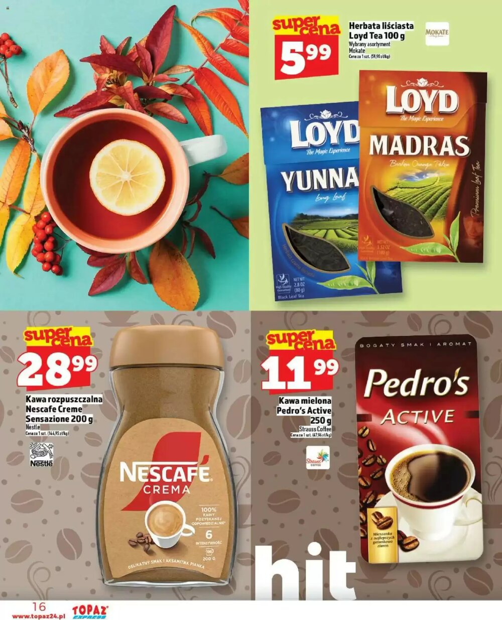 Gazetka promocyjna Topaz Express  ważna od 20.11.2025 - Strona 16.