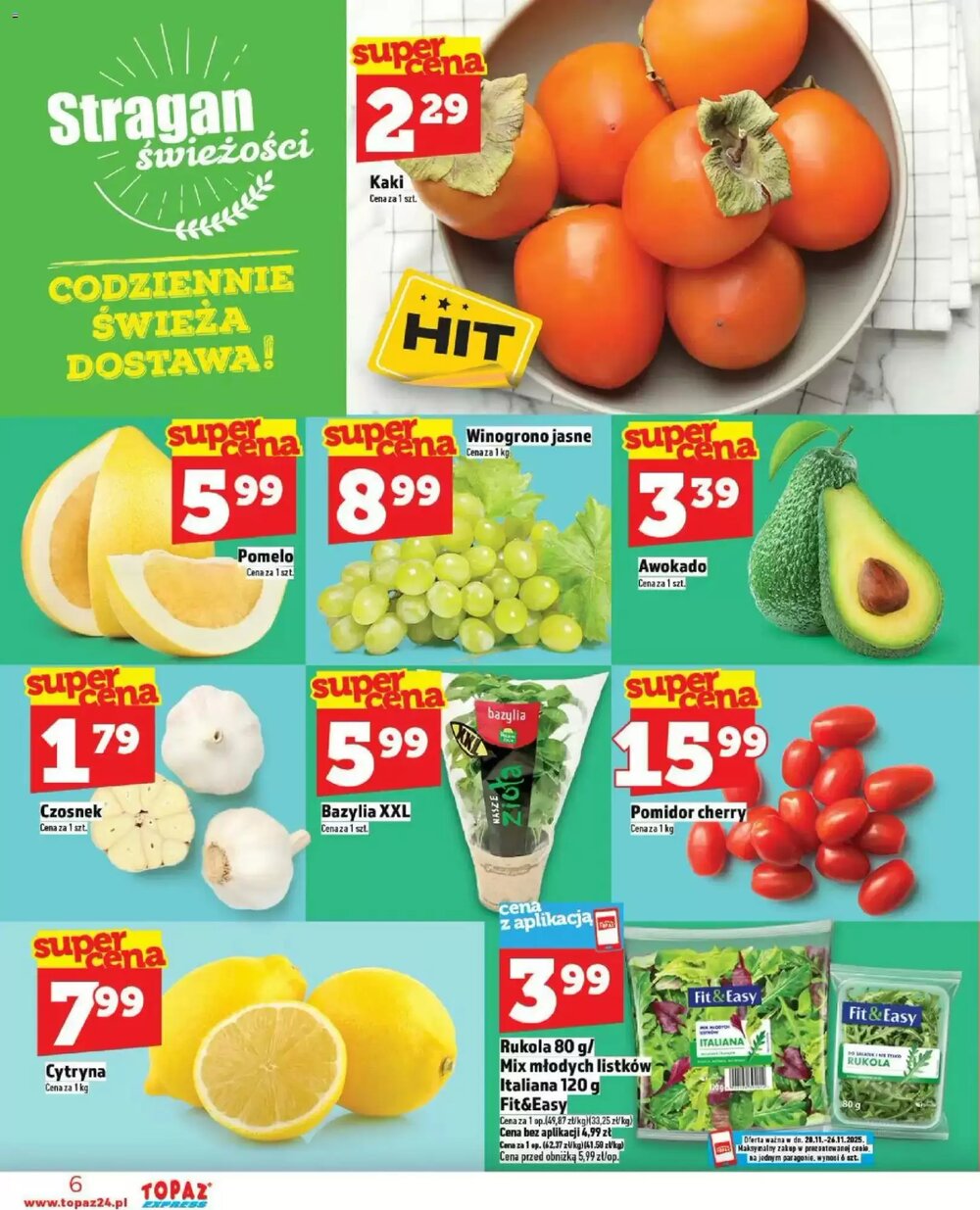 Gazetka promocyjna Topaz Express  ważna od 20.11.2025 - Strona 6.